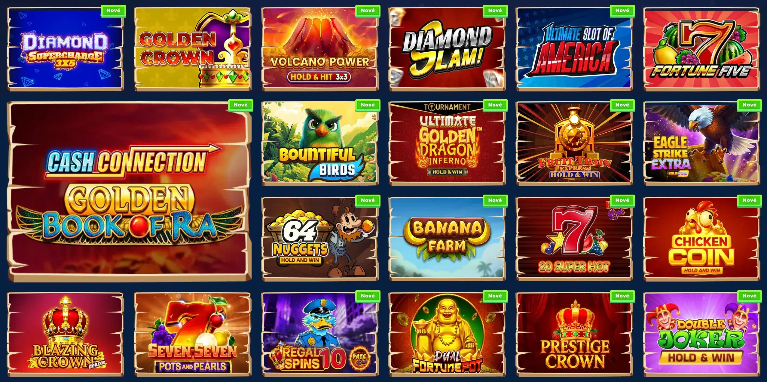 Kasinové hry Wazamba